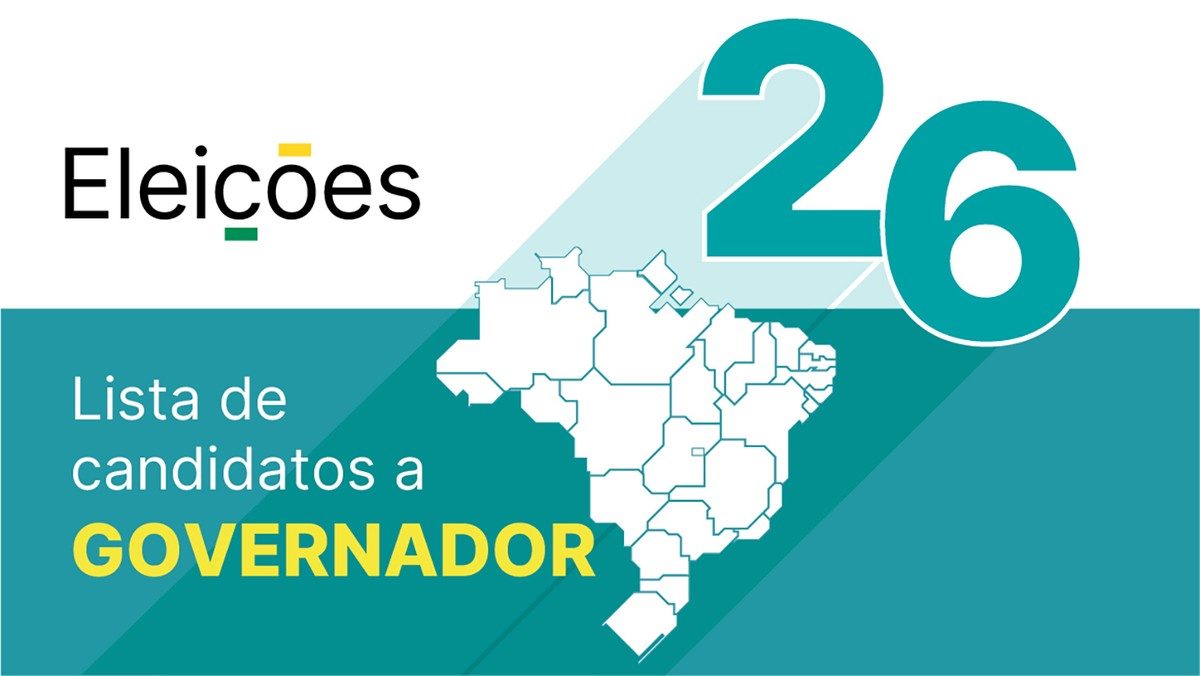 Candidatos a governador na Paraíba (PB): veja a lista das eleições 2026