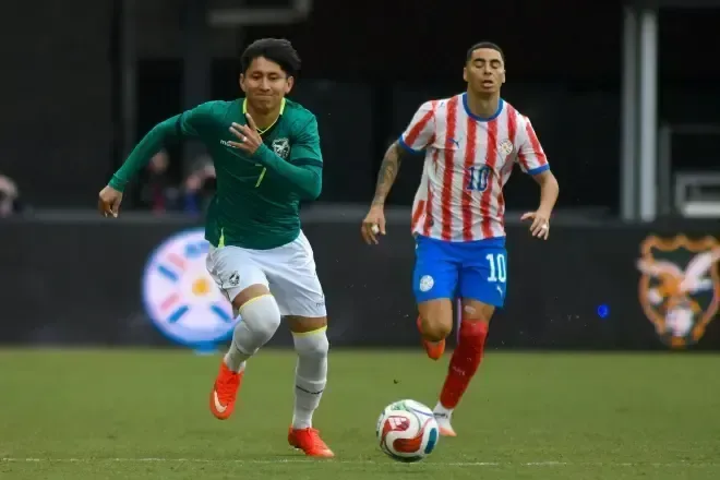 Paraguai vence Bolívia com dois gols de Almirón em amistoso nos EUA