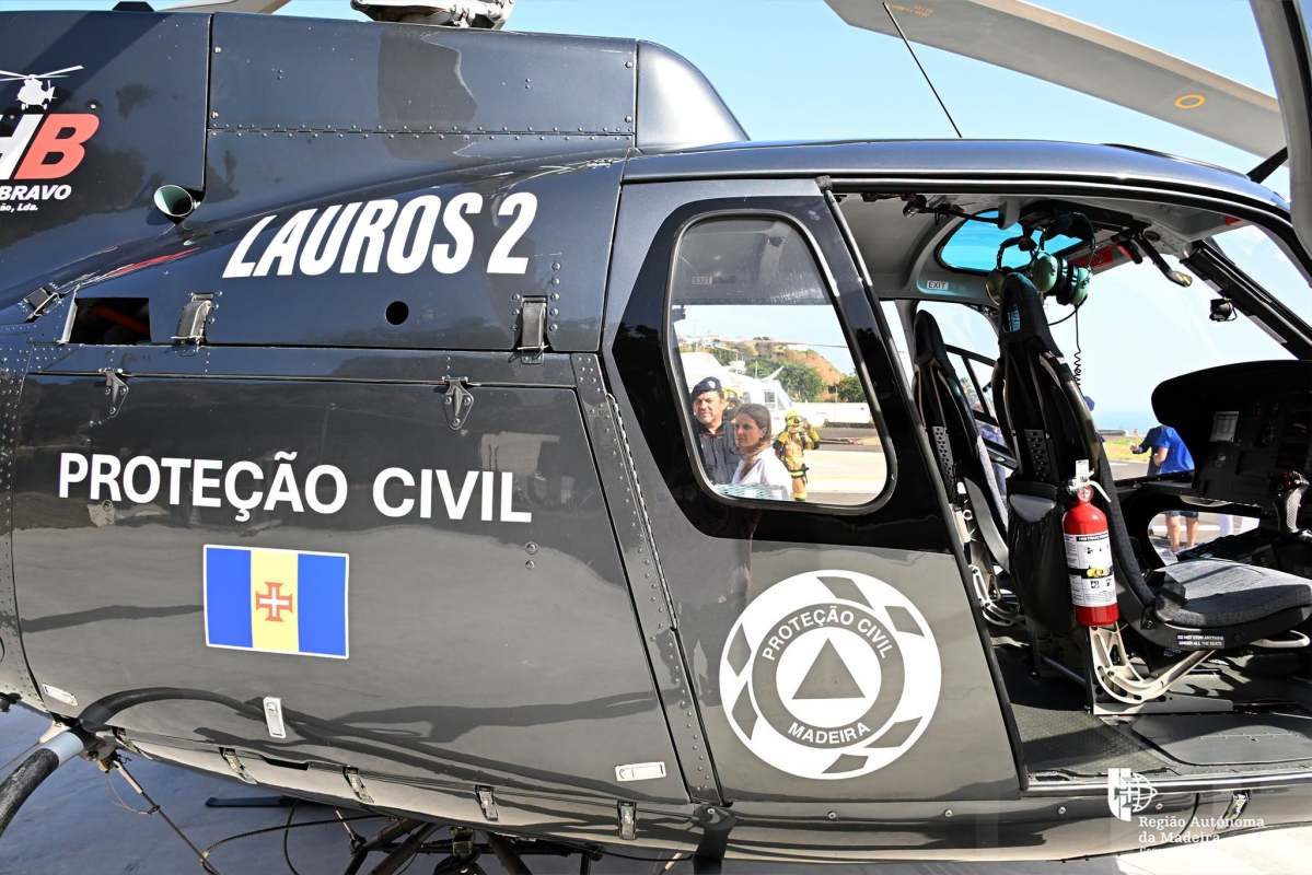 Governo da Madeira reforça combate a incêndios com segundo helicóptero até 30 de novembro 2026 | Funchal Notícias | Notícias da Madeira - Informação de todos para todos! | Notícias da Madeira e do Porto Santo