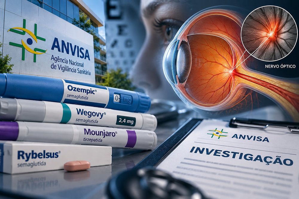 Anvisa investiga 13 casos de perda de visão com canetas emagrecedoras