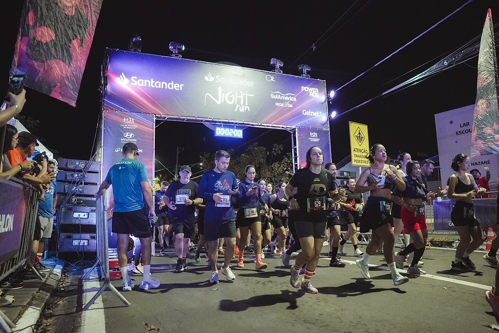 Santander Night Run Curitiba: 5k e 10k em 17 de outubro