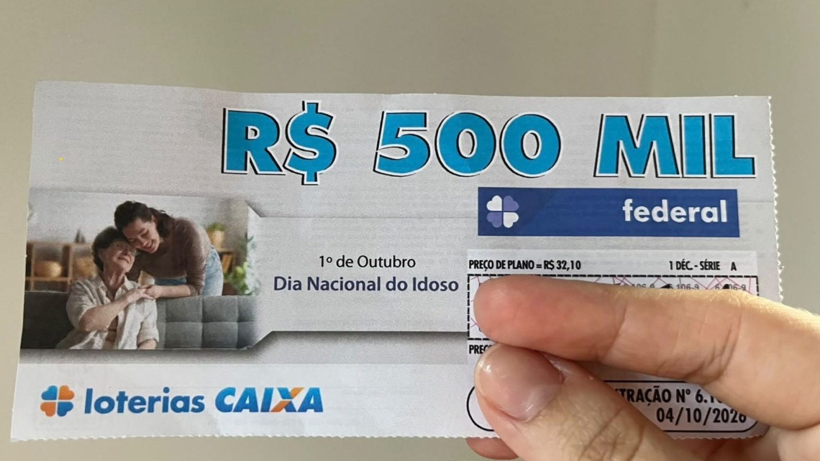Resultado da Loteria Federal hoje concurso 6105 quarta