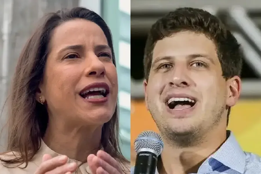 Datafolha Pernambuco: Raquel Lyra tem 46% no primeiro turno, contra 44% de João Campos