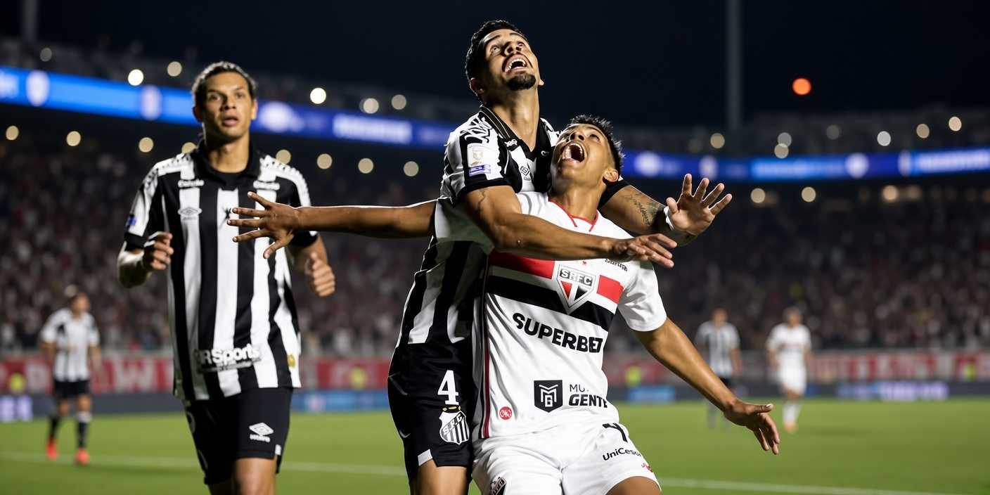 De virada e jogando mal, São Paulo toma virada do Santos no Morumbi | Blog do São Paulo |