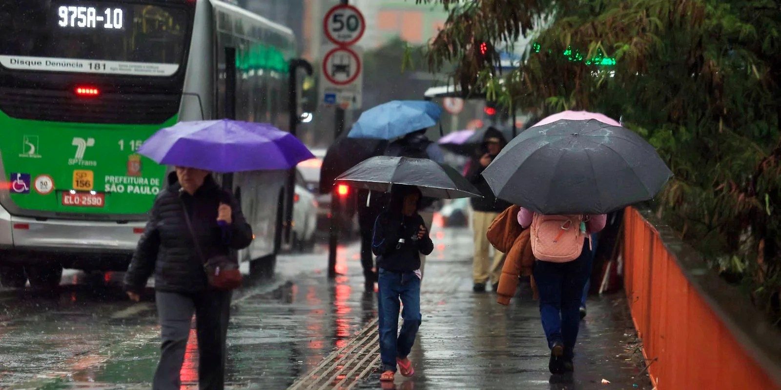 Fim de semana de eleição terá chuvas fortes no estado de São Paulo