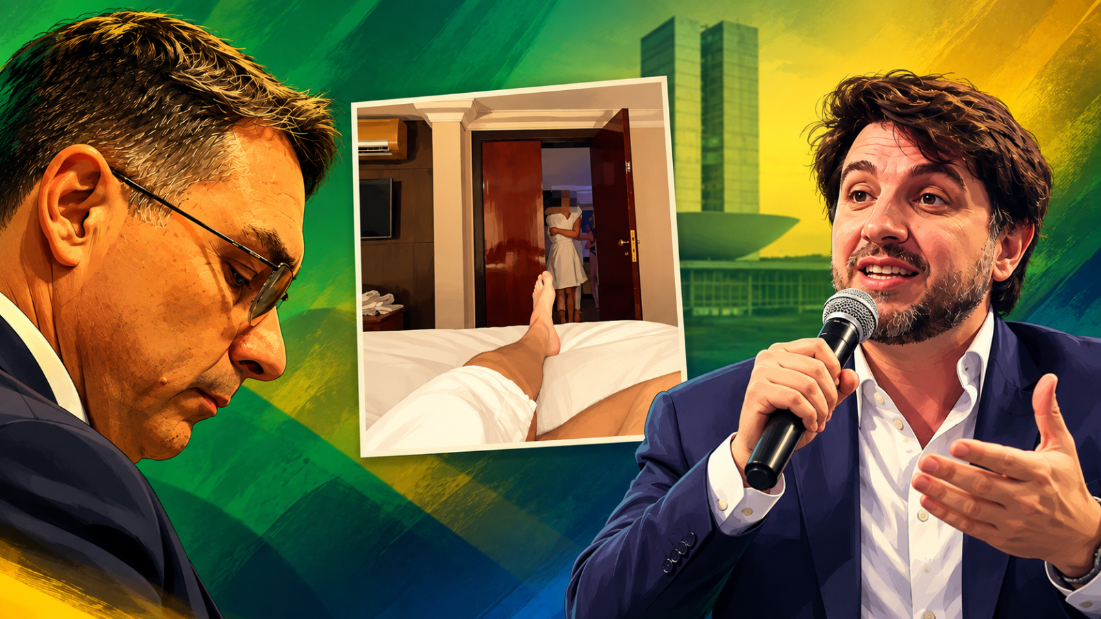Bomba! Flávio Bolsonaro Candidato A Presidente Teria Feito Orgia E Suruba Com Mulher Trans E Pago Com Fundo