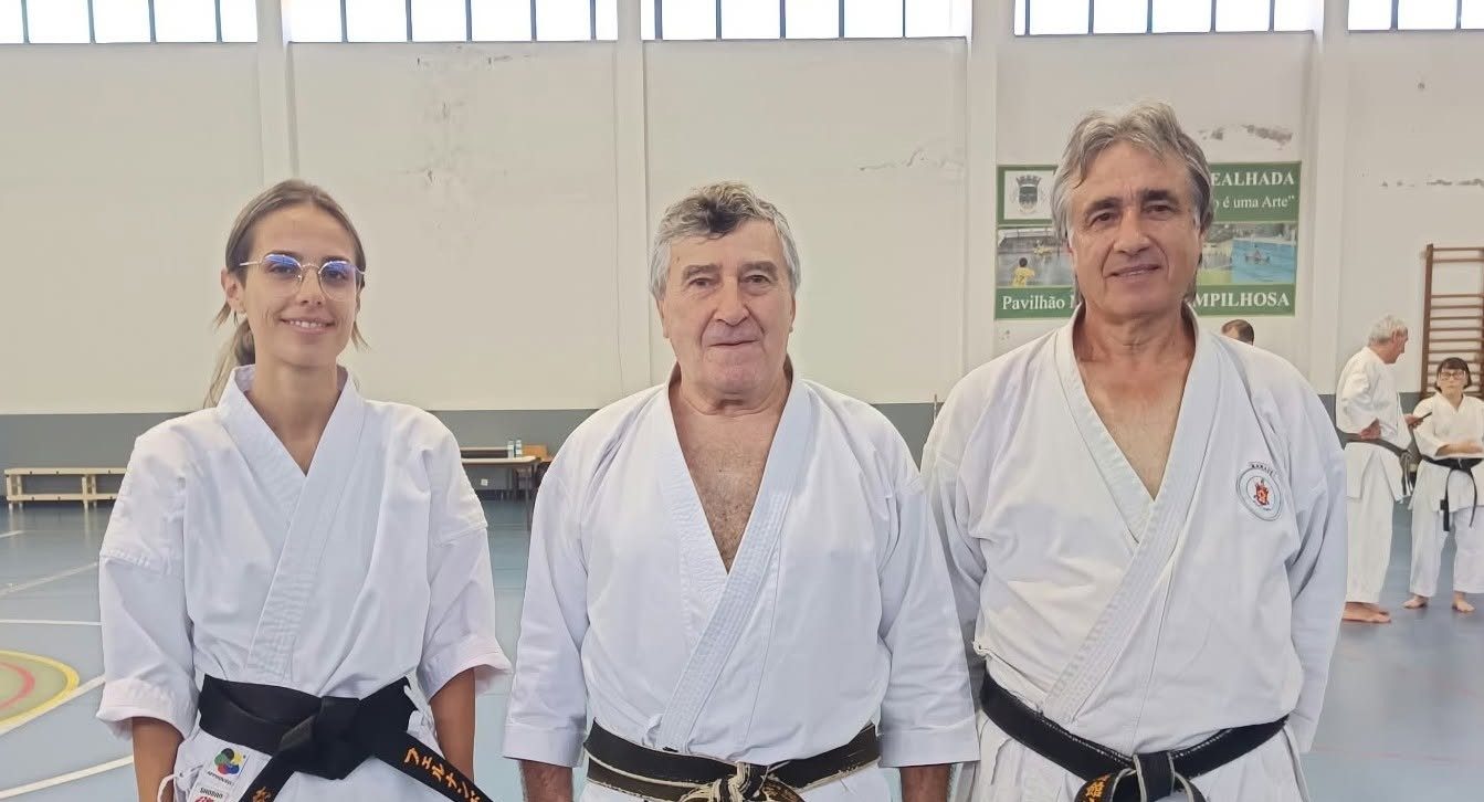 Karaté do GiCA regressa de estágio internacional com duas novas graduações DAN