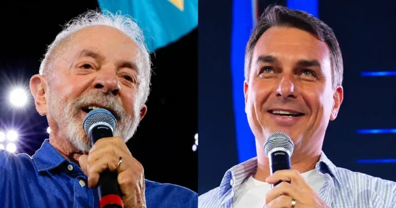 Flávio Bolsonaro e Lula se enfrentarão no debate da Band neste domingo