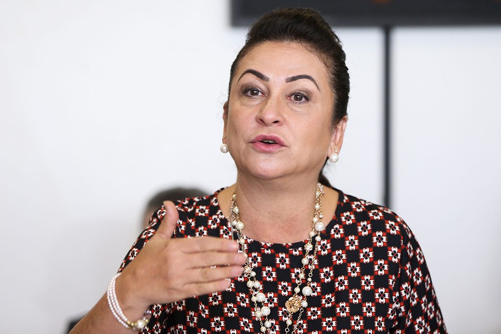 “Janja está maior que o Alckmin na campanha”, diz Kátia Abreu