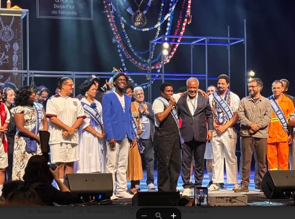 Rute Alves E Patrick Carvalho Levam Experiência Da Avenida Para Musical Que Homenageia Neguinho - Carnavalesco