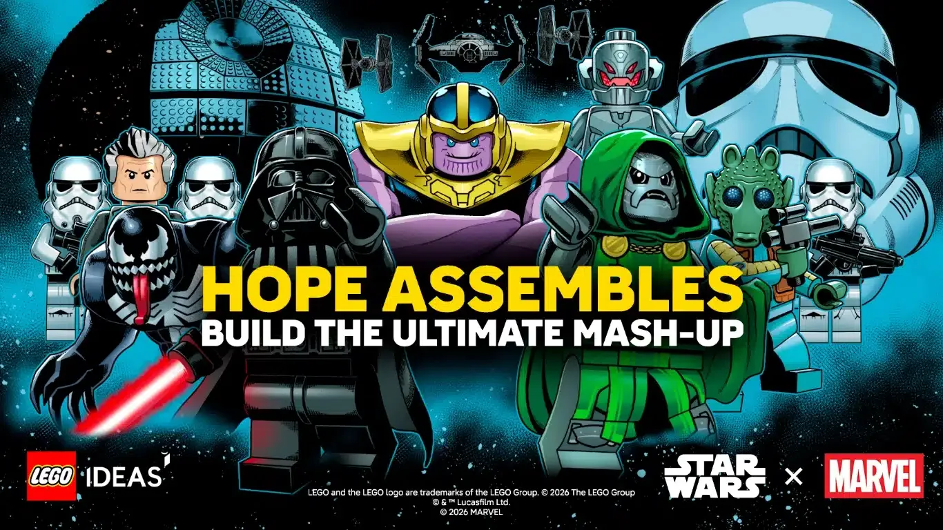 Marvel e Star Wars se unem em concurso da LEGO com votação e lançamento de produtos