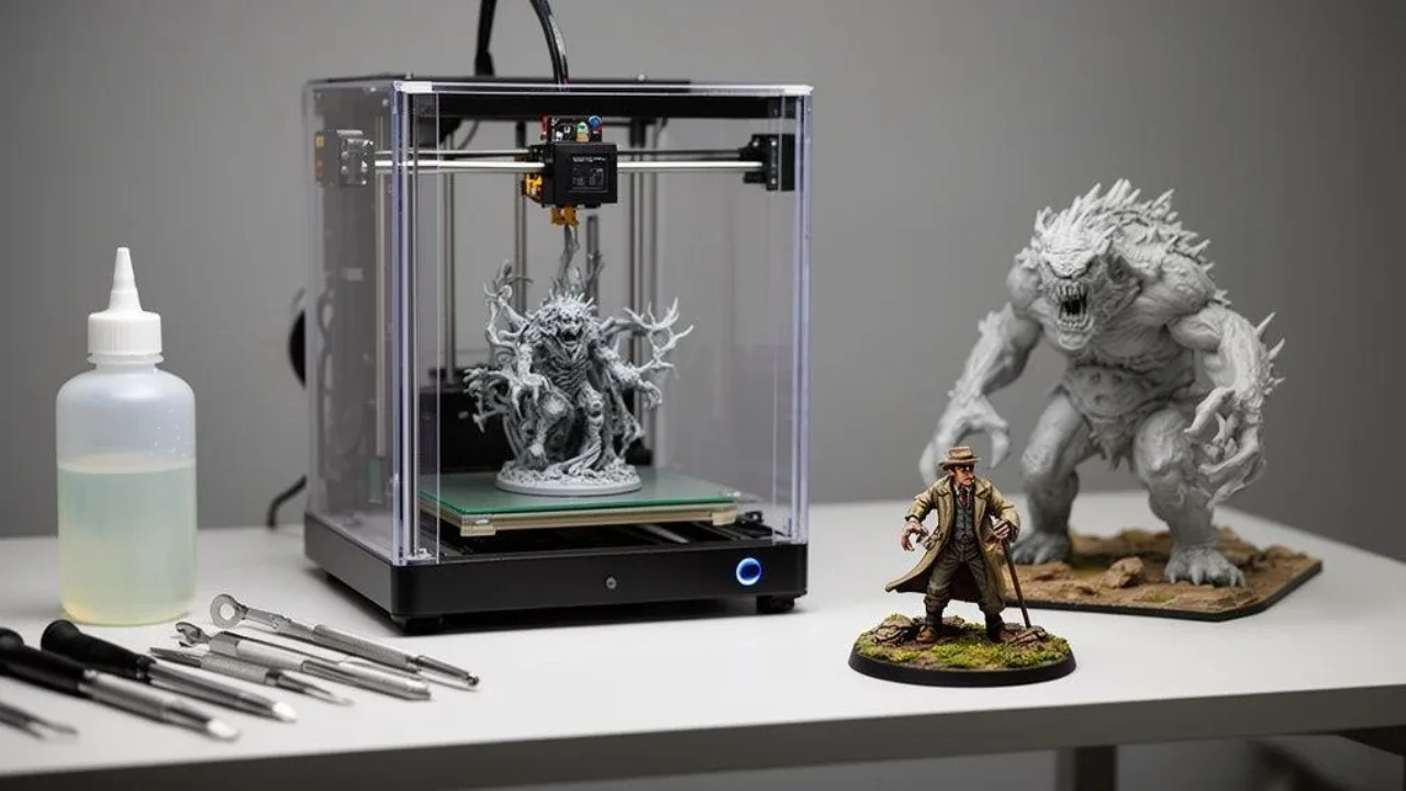 Impressão 3D em resina faz miniaturas mais detalhadas, mas exige cuidados que vão além da impressora