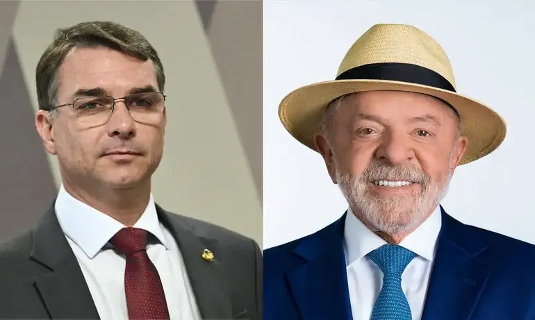 Quaest aponta empate técnico entre Flávio Bolsonaro e Lula no segundo turno