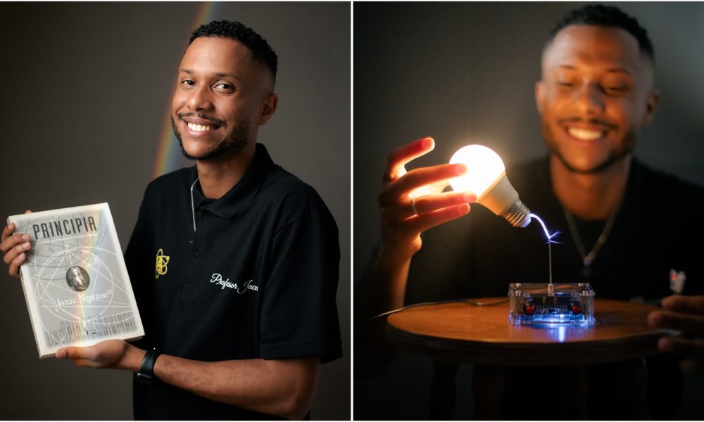 “Quem ama busca conhecer”: professor de Petrópolis transforma paixão pela Física em inspiração para ensinar