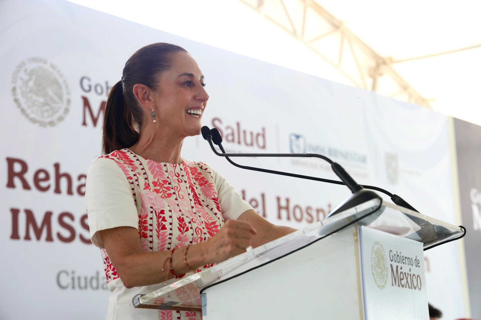 Sheinbaum: “Vamos a modernizar todo el sistema de salud; me canso, ganso”