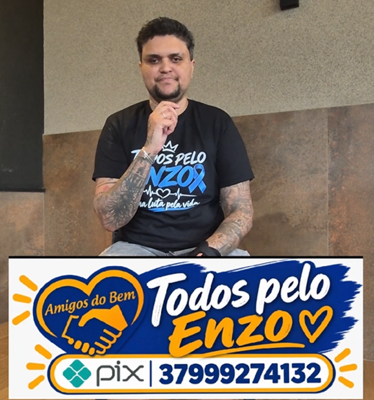 Portal Arcos - Todos pelo Enzo: tratamento urgente contra doença grave mobiliza amigos e familiares