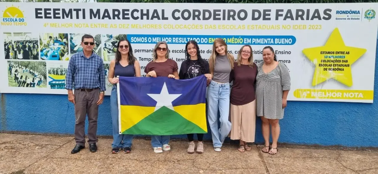 Estudantes de Pimenta Bueno representam Rondônia em feira nacional de ciência e tecnologia