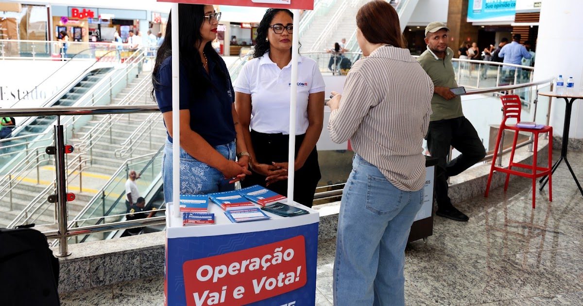 Blitz orienta passageiros sobre gratuidade do transporte no 2º turno das Eleições 2026