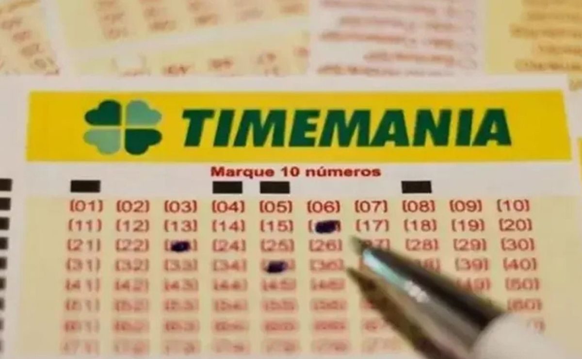 Resultado da Timemania 2458 de hoje (22/10); veja os números sorteados