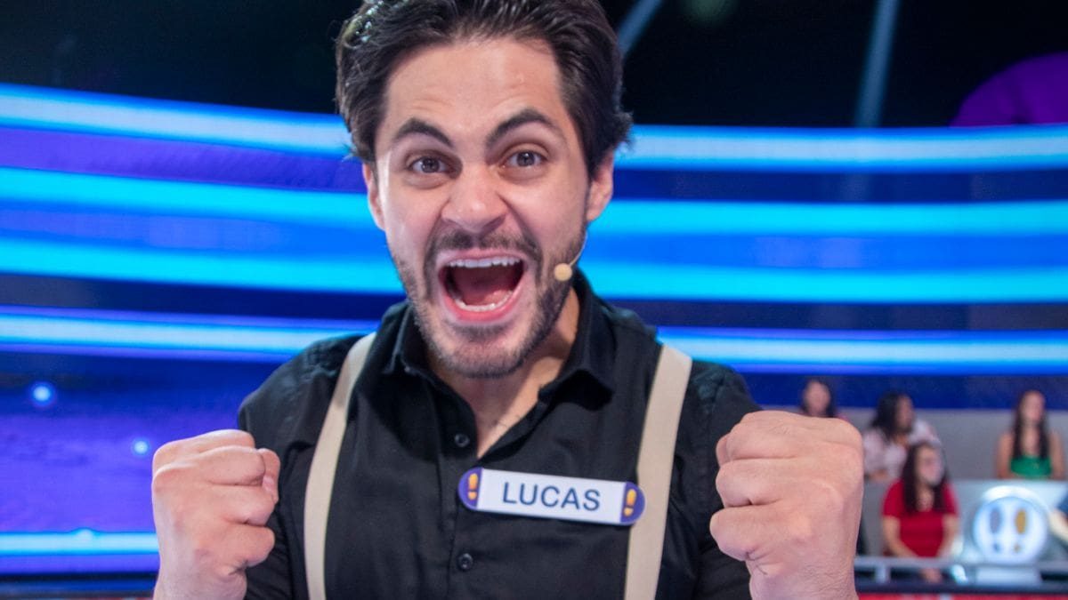 Lucas Veloso vence ‘Acerte ou Caia!’ e revela planos para homenagear o pai, Shaolin