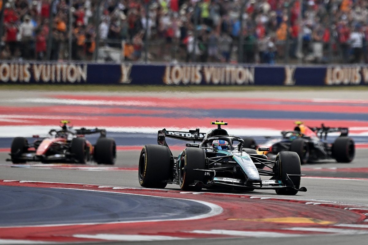 F1: Vitória de Antonelli, Russell em oitavo e Bortoleto em 13º; veja o resultado do GP dos Estados Unidos