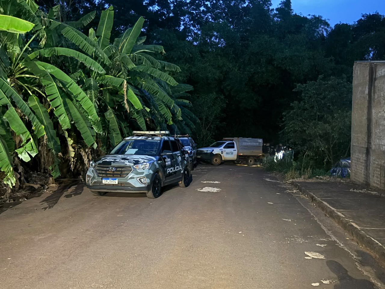 Dois suspeitos morrem após confronto com a Força Tática em região de mata em Tangará da Serra